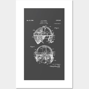 Welding Goggles Patent - Welder Art - Antique Posters and Art